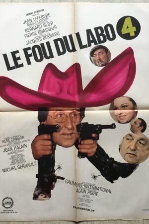 Affiche cinéma Le fou du labo 4