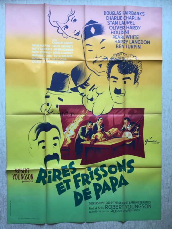 Affiche cinéma Rires et Frissons de Papa