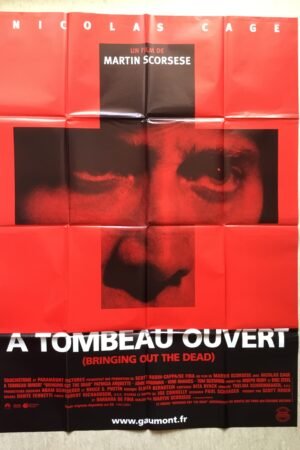 Affiche de cinéma A tombeau ouvert (Scorsese)