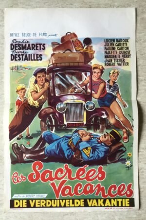 affiche cinéma ces sacrées vacances