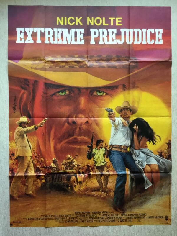 Affiche cinéma extrême préjudice