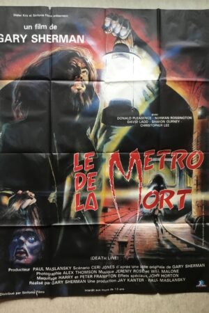 Le métro de la mort, grande affiche cinéma