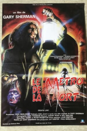 Affiche cinéma le métro de la mort (petit format)