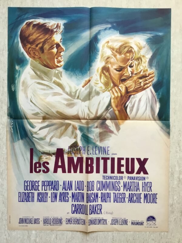 Affiche de cinéma Les ambitieux