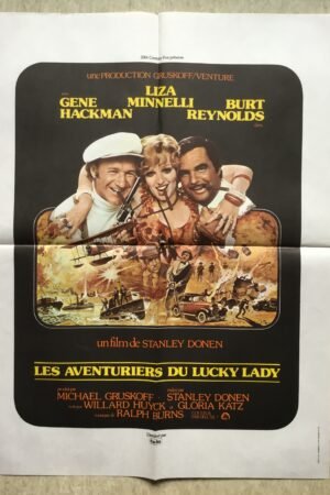 Affiche cinéma les aventuriers du Lucky lady
