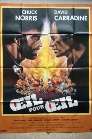 Affiche cinema Oeil pour Oeil