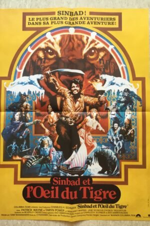 Affiche de cinéma Sinbad et l'oeil du tigre