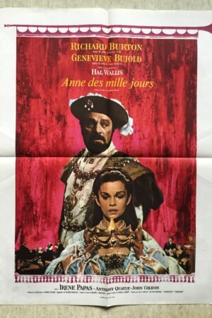 Affiche cinéma Anne des mille jours