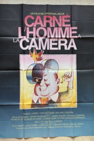 carne l'homme a la camera affiche cinéma