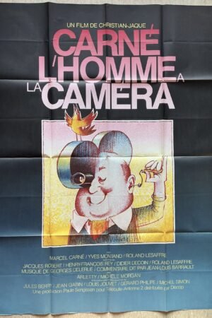 carne l'homme a la camera affiche cinéma