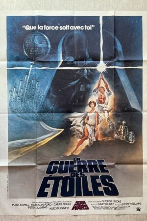 affiche de cinéma grand format la guerre des étoiles
