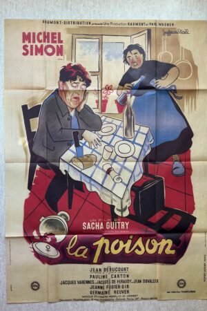 Affiche de cinéma La Poison