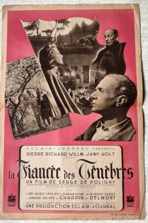 affiche cinema la fiancee des tenebres