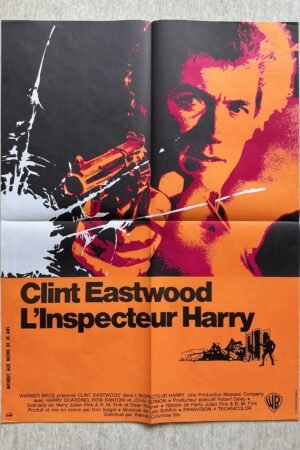 affiche cinema L' Inspecteur Harry