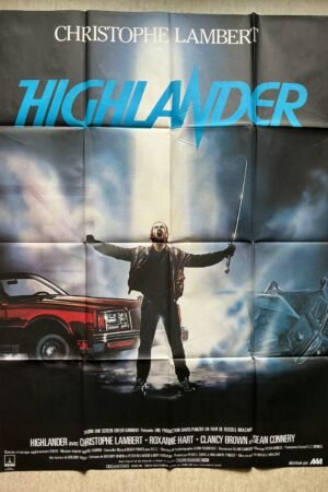 affiche de cinema highlander