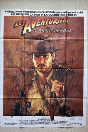 Affiche de cinéma Les aventuriers de l'arche perdue (cine poster)