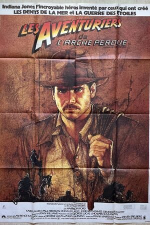 Affiche de cinéma Les aventuriers de l'arche perdue (cine poster)