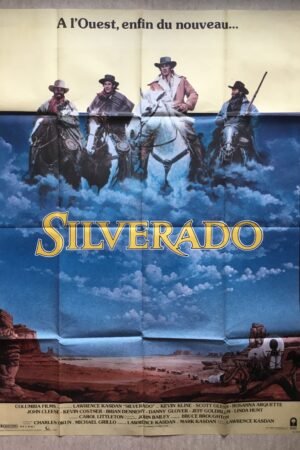 affiche de cinéma Silverado
