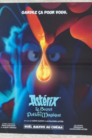 affiche de cinema asterix et le secret de la potion magique