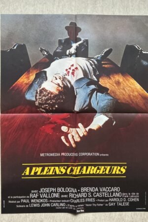 affiche de cinéma vintage A pleins chargeurs