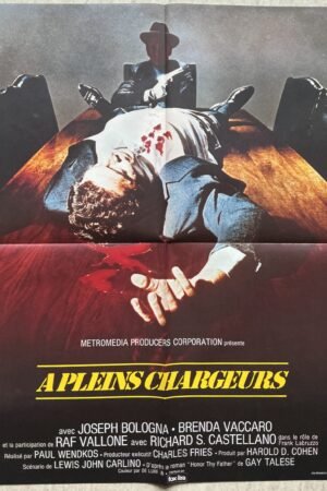 affiche de cinéma vintage A pleins chargeurs