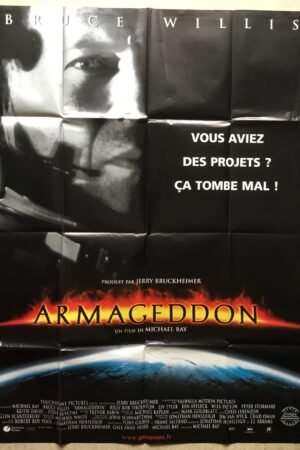 Affiche de cinéma Armageddon