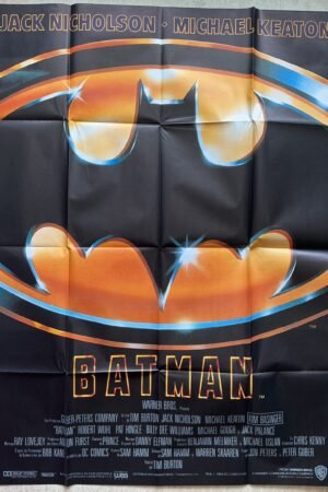 affiche de cinema vintage Batman