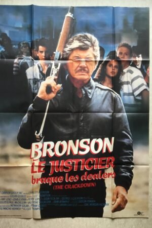affiche de cinéma Le justicier braque les dealers