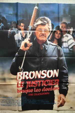 affiche de cinéma Le justicier braque les dealers
