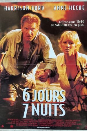 affiche de cinema 6 jours 7 nuits