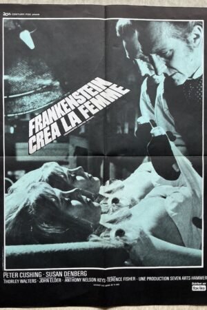 Affiche de cinema Frankenstein crea la femme