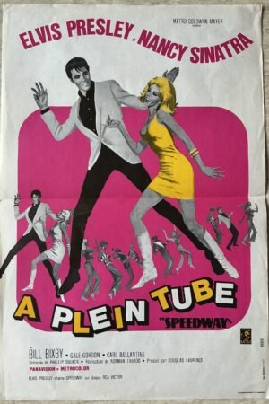 affiche de cinema a plein tube