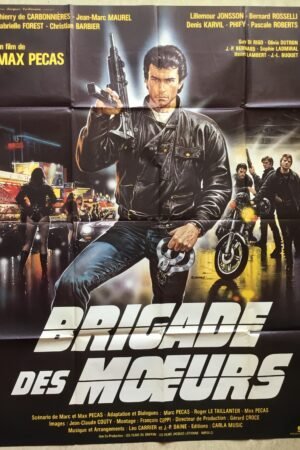 affiche de cinema brigade des moeurs