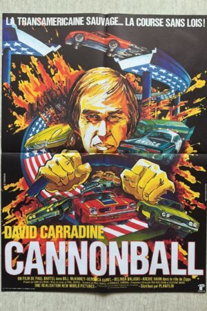 Affiche de cinéma Cannonball