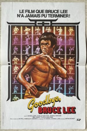 affiche cinema goodbye bruce lee