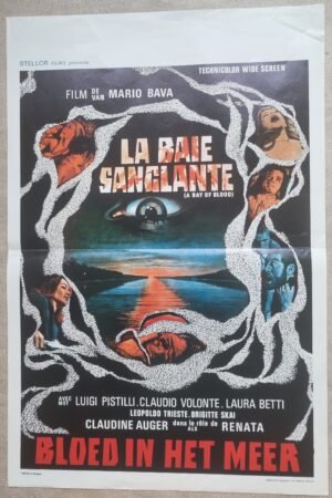 affiche cinéma (belge) la baie sanglante