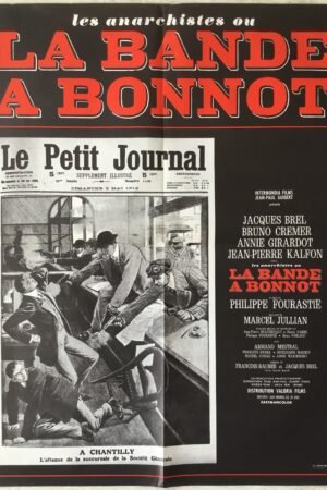 affiche de cinema la bande a Bonnot