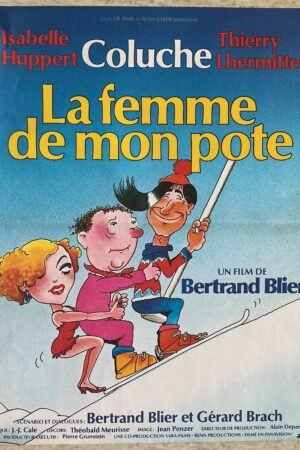affiche de cinéma la femme de mon pote