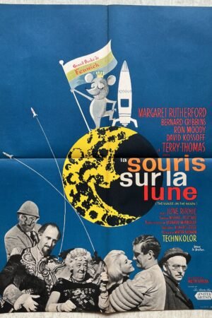 affiche de cinema la souris sur la lune