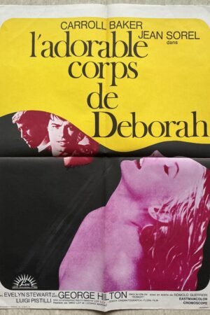 affiche de cinema l'adorable corps de Deborah