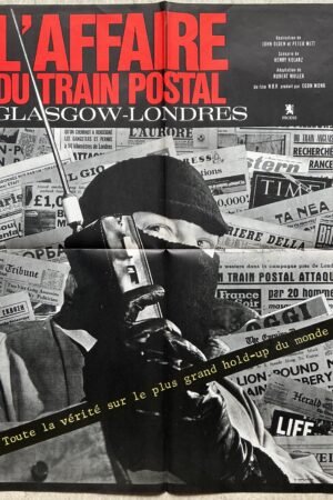 affiche de cinema l'affaire du train postal
