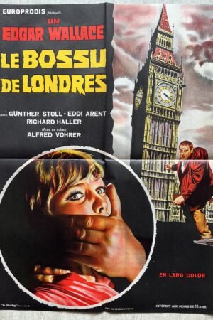 affiche cinema Le Bossu de Londres