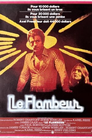 affiche de cinema le flambeur