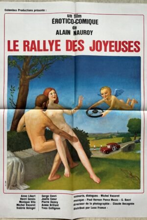affiche de cinema Le rallye des joyeuses