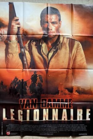 affiche de cinéma vintage Légionnaire