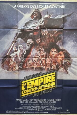 affiche cinema originale vintage l'empire contre attaque
