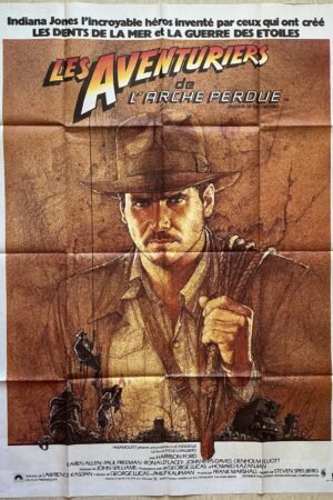 affiche cinema les aventuriers de l'arche perdue