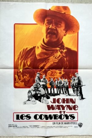 affiche de cinema les cowboys