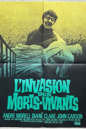 affiche cinema l'invasion des morts vivants