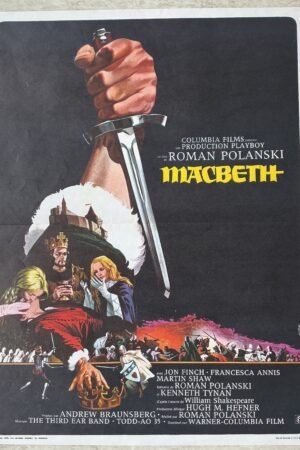 affiche de cinéma Macbeth